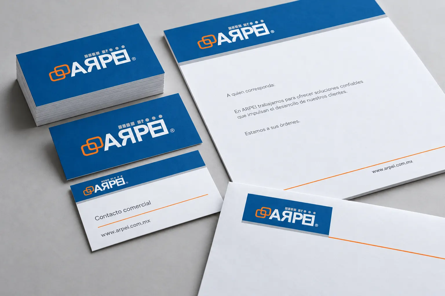 ARPEI stationery