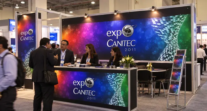 Stand de la Expo CANITEC 2011 en Puebla