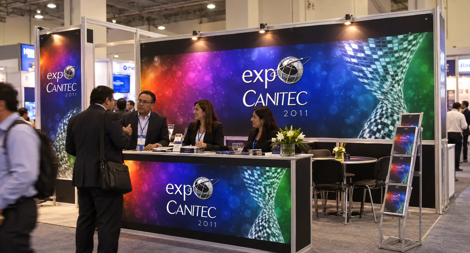 Expo CANITEC 2011 stand in Puebla